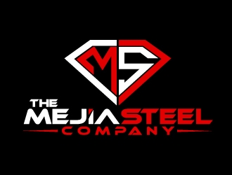 The Mejia Steel Company logo design by AamirKhan