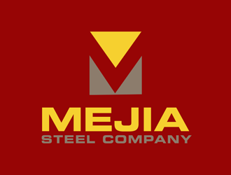 The Mejia Steel Company logo design by kunejo