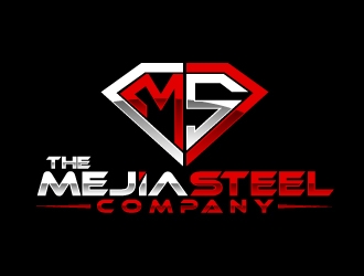 The Mejia Steel Company logo design by AamirKhan