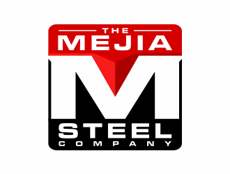The Mejia Steel Company logo design by mutafailan