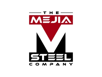 The Mejia Steel Company logo design by desynergy