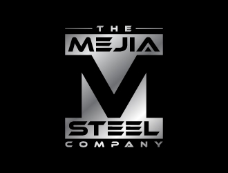 The Mejia Steel Company logo design by desynergy