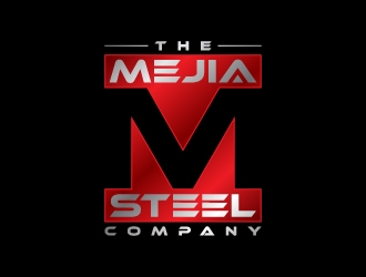 The Mejia Steel Company logo design by desynergy