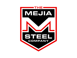 The Mejia Steel Company logo design by FriZign