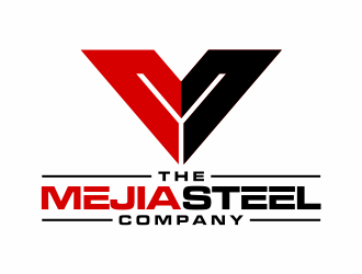 The Mejia Steel Company logo design by mutafailan