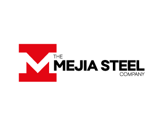 The Mejia Steel Company Logo Design
