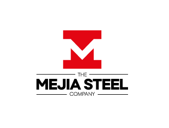The Mejia Steel Company logo design by spiritz