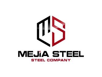 The Mejia Steel Company logo design by MUSANG
