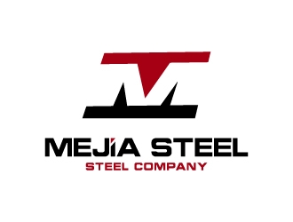 The Mejia Steel Company logo design by MUSANG