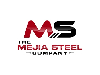 The Mejia Steel Company logo design by LogOExperT
