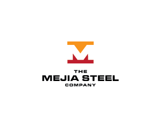 The Mejia Steel Company logo design by fajarriza12