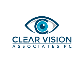 Clear Vision Associates PC logo design by pakderisher