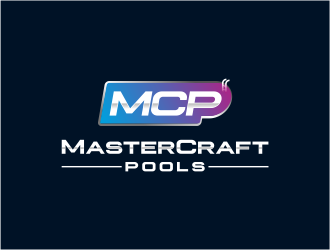 MasterCraft Pools logo design by FloVal