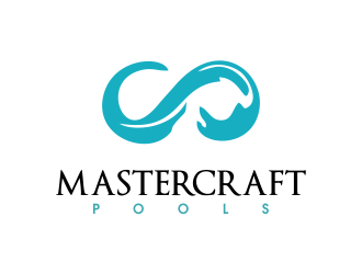 MasterCraft Pools logo design by JessicaLopes