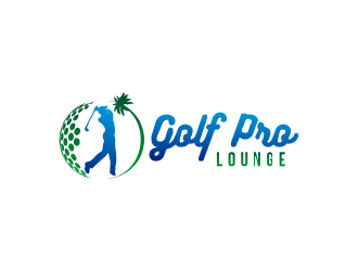 Golf Pro Lounge logo design by Gwerth