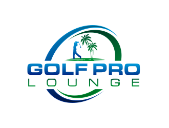 Golf Pro Lounge logo design by Gwerth