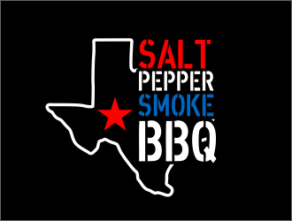 Salt Pepper Smoke BBQ logo design by serprimero