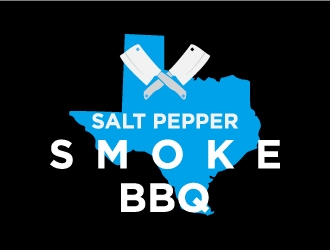 Salt Pepper Smoke BBQ logo design by twomindz
