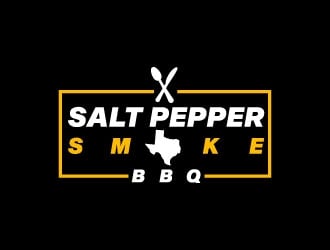 Salt Pepper Smoke BBQ logo design by aryamaity