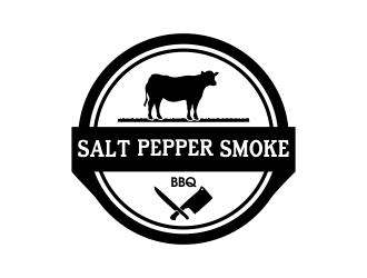 Salt Pepper Smoke BBQ logo design by JessicaLopes