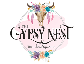 The Gypsy Nest Boutique logo design by coco
