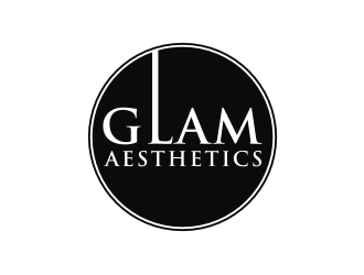 Glam Aesthetics logo design by logitec