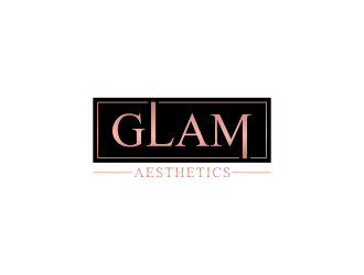 Glam Aesthetics logo design by haidar