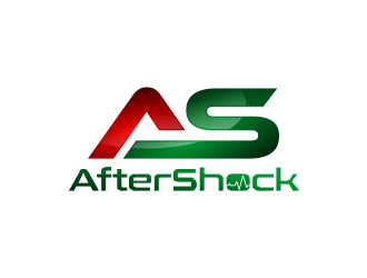 AfterShock logo design by Gwerth