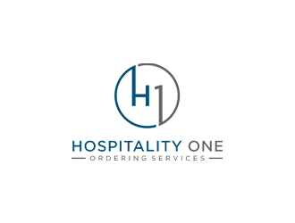 H1 Hospitality One Ordering Services logo design by jancok