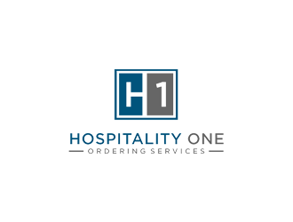 H1 Hospitality One Ordering Services logo design by jancok