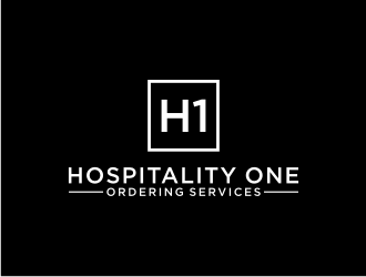 H1 Hospitality One Ordering Services logo design by johana