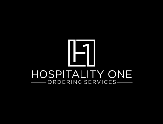 H1 Hospitality One Ordering Services logo design by BintangDesign