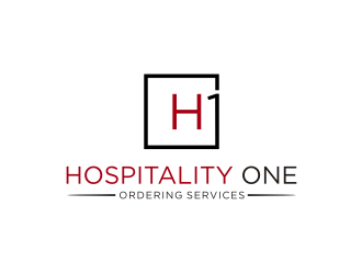 H1 Hospitality One Ordering Services logo design by Sheilla