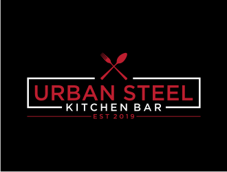 Urban Steel Kitchen   Bar logo design by nurul_rizkon