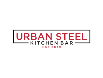 Urban Steel Kitchen   Bar logo design by nurul_rizkon
