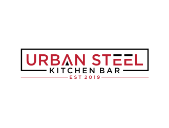 Urban Steel Kitchen   Bar logo design by nurul_rizkon