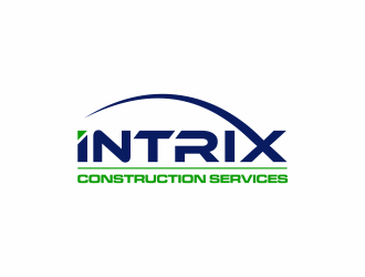 Intrix Construction Services logo design by ammad