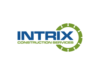 Intrix Construction Services logo design by RIANW