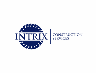 Intrix Construction Services logo design by ammad