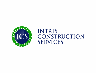 Intrix Construction Services logo design by ammad