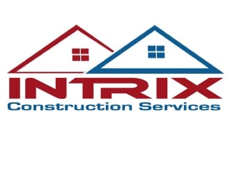 Intrix Construction Services logo design by AamirKhan