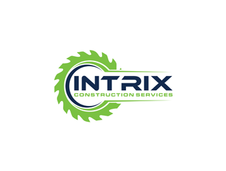 Intrix Construction Services logo design by ndaru