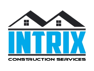 Intrix Construction Services logo design by AamirKhan