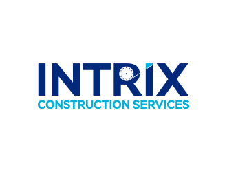Intrix Construction Services logo design by Gwerth