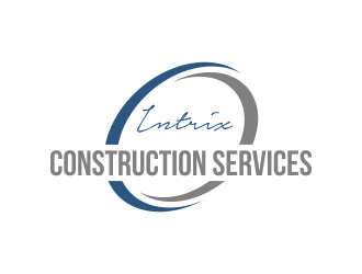 Intrix Construction Services logo design by Gwerth