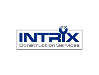 Intrix Construction Services logo design by Gwerth