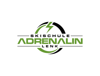 Skischule Adrenalin Lenk logo design by semar