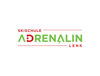 Skischule Adrenalin Lenk logo design by ndaru