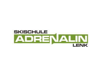Skischule Adrenalin Lenk logo design by RIANW