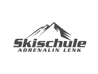 Skischule Adrenalin Lenk logo design by AamirKhan